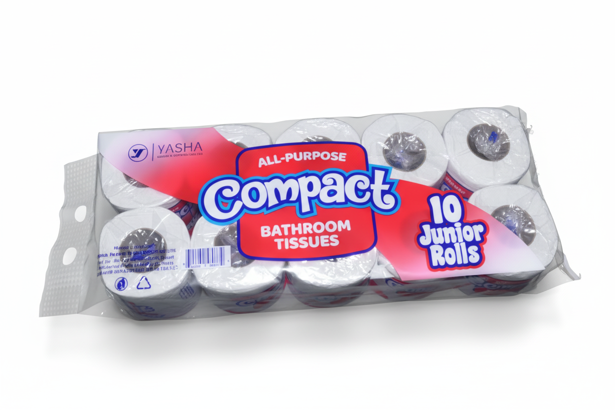 Compact Junior Toilet Tissues