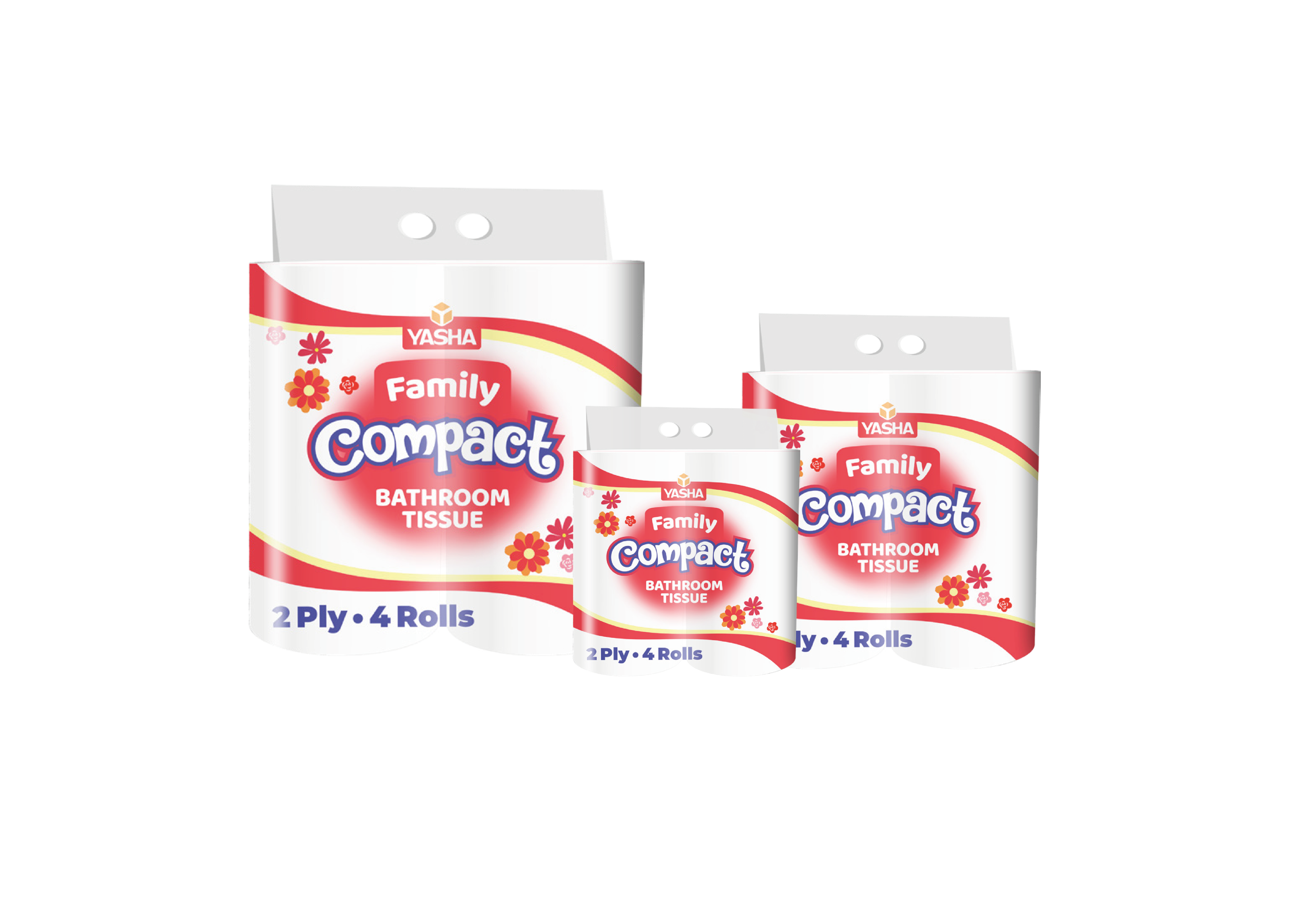 Compact Family Toilet Tissues