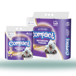 Compact Luxury Toilet Tissues